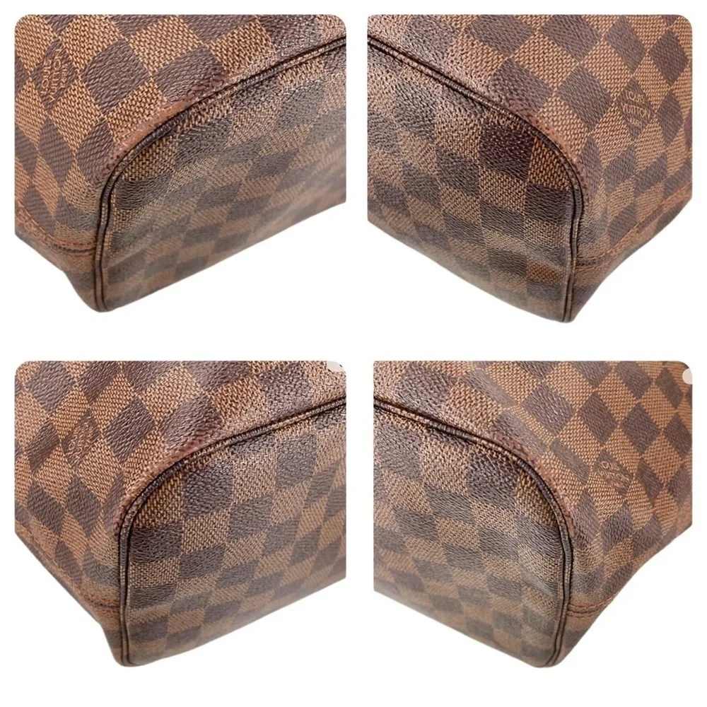 LOUIS VUITTON Damier Ebene Neverfull MM Tote Shoulder Bag  SP4019